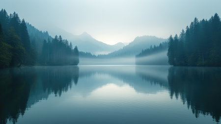 Dreamy Lake Morningの素材