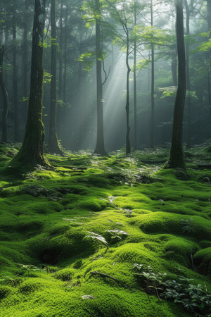Enchanted Forest in Morning Lightの素材