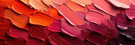 Elegant Transition of Paint from Burgundy to Blushの素材