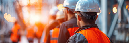 Team of Construction Professionals on Dutyの素材