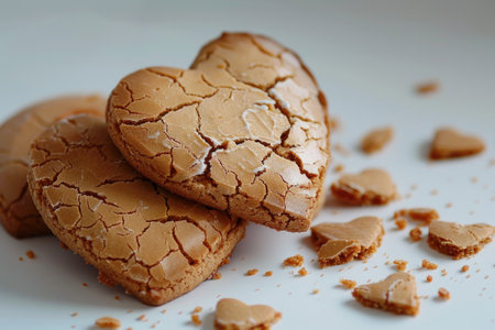 Love Bites: Artisanal Heart-Shaped Ginger Cookiesの素材