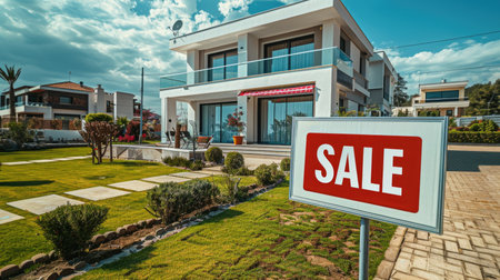 Modern Home For Sale with Landscaped Gardenの素材