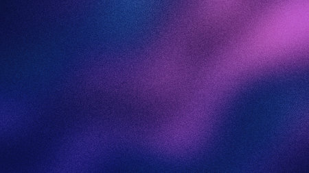 Deep Purple and Navy Gradient with Subtle Grain Texture and Smooth Blending, Grainy gradients style, vintage noise, abstract backgroundの素材
