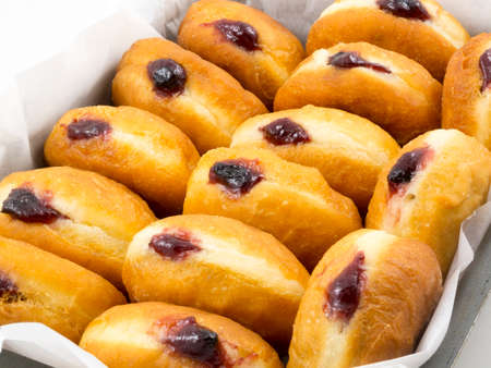 A Tray of Donutsの写真素材