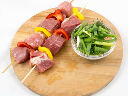 Meat with vegetablesの写真素材