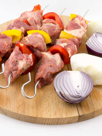 Meat with vegetablesの写真素材