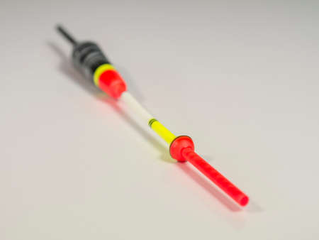 Fishing float on a light background