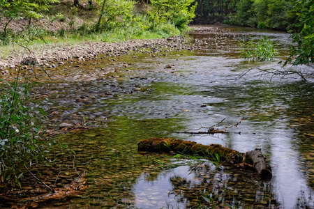 mountain riverの写真素材