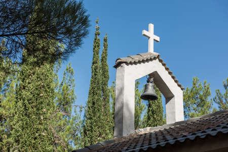 The bell in the chapelの写真素材