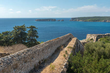 The fortress in the bayの写真素材