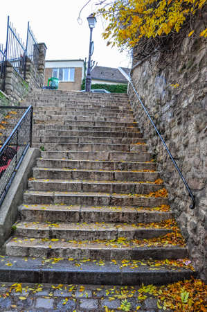 Stairs Of Montmartreの写真素材