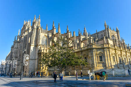 In the center of Sevilleのeditorial素材