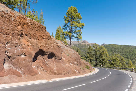 mountain roadの写真素材