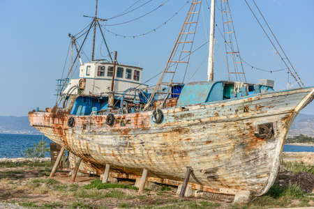 ship repairの写真素材