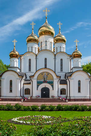 St. Nicholas Cathedral. Summer landscape. Pereslavl-Zalessky.の写真素材