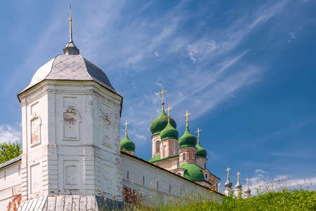 Uspensky Goritsky Monastery. Summer landscape. Pereslavl-Zalessky.の写真素材