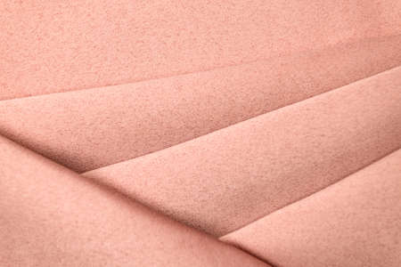 Background, texture. Template. Satin cloth for wedding and evening dresses. A nude shade.の写真素材