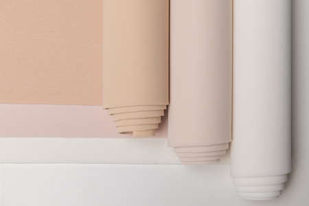 Linen foam rubber. Background image with empty space for text.の写真素材