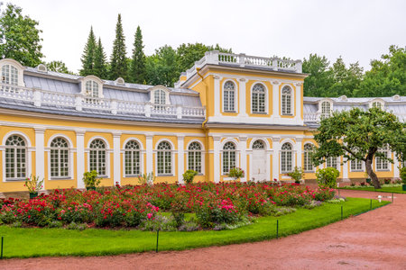 The Great Greenhouse of Peterhof. St. Petersburg. Russia. August 8, 2022のeditorial素材