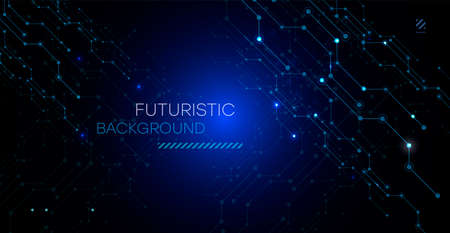 Abstract circuit board technology. Technological design. High tech digital technology concept.Vector
