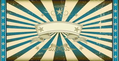 Retro Background, Cover, Poster Template Hippie Style from the 1960s. Retro stylized design, bright color vector illustration.のイラスト素材