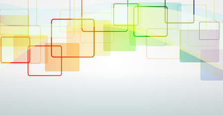 Abstract festive gradient background with dynamic squares. Vector illustration for wallpaper, banner, background, card, book illustration, landing page.のイラスト素材