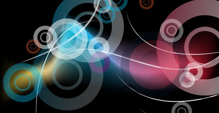 Abstract geometric background. Bauhaus, Memphis minimalist retro poster graphic vector illustration. Abstract trendy pattern of square and round shapes.のイラスト素材