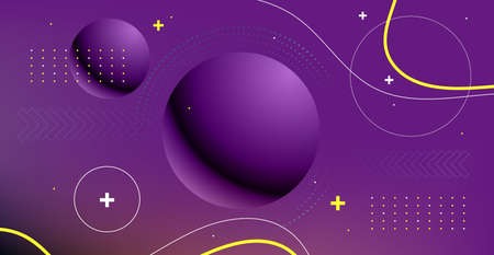 Abstract futuristic technologies. The concept of space with the emission of planets. Background with...