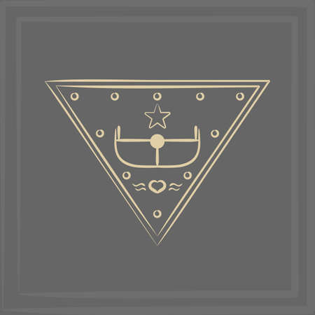 emblem of the airplane. element of corporate identity. vector format.のイラスト素材