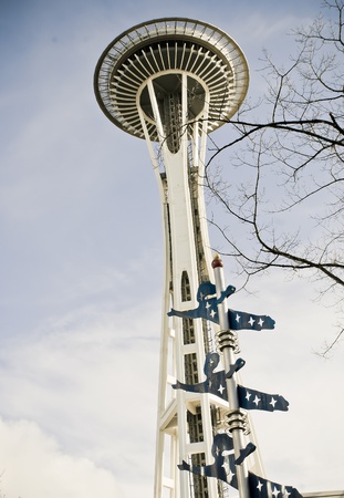 Space Needle in Seattleのeditorial素材