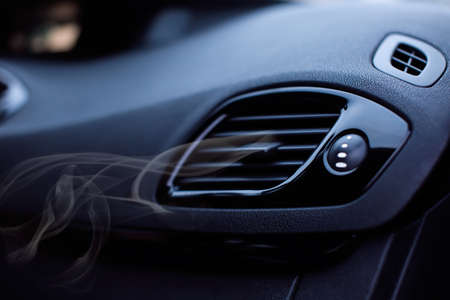 Ventilation vents with air flow deflectors.の写真素材
