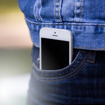 Smart Phone, Pocket, Mobile Phone Large Pantsの写真素材