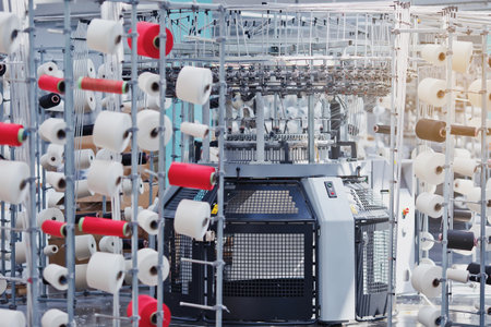 Textile factory - Textile industry - Textile factory - Textile industryの写真素材