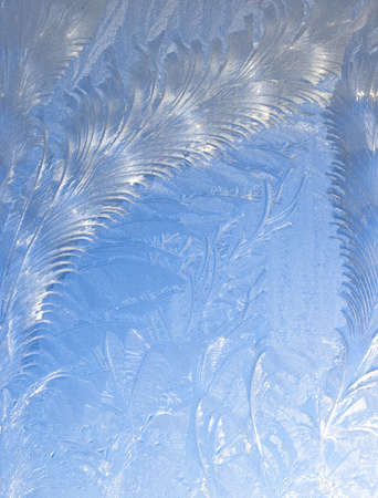 Abstract window frost backgroundの写真素材