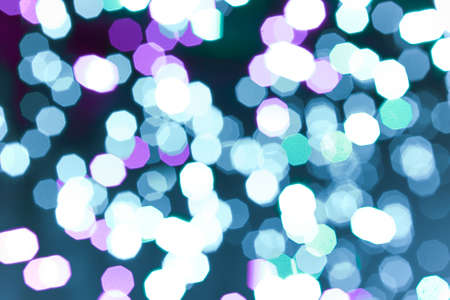 Abstract background of holiday glittering lights