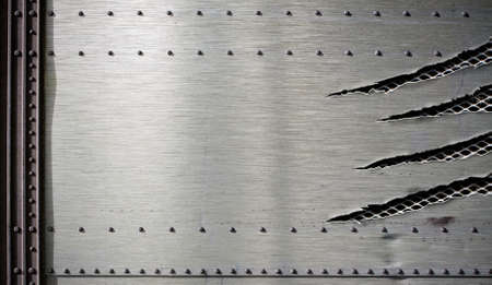 grunge metal background templateの写真素材