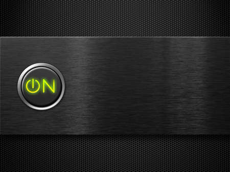 power button on