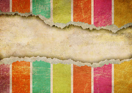 Grunge ripped paper backgroundの写真素材