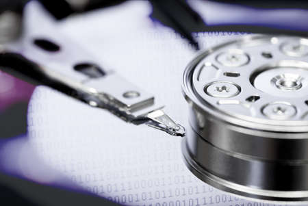 data or information storage, backup and restore concept