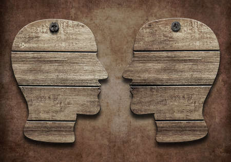 Social network connection conceptの写真素材