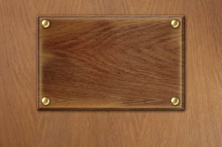 old wood plate over wooden texture backgroundの写真素材