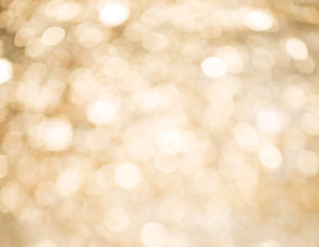 Christmas background abstract golden defocused lightsの写真素材