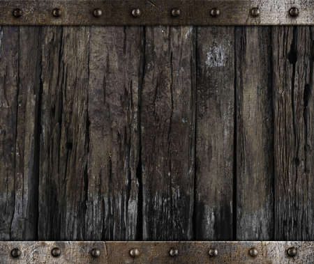 medieval barrel wood backgroundの写真素材