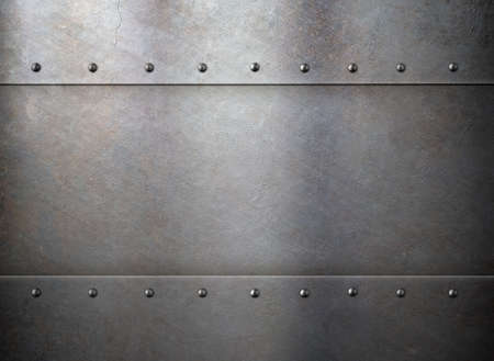 rust metal old texture or background with rivetsの写真素材