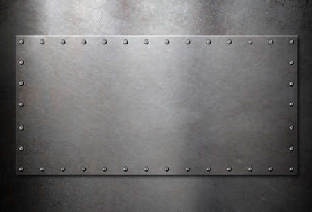 old steel metal plate backgroundの写真素材