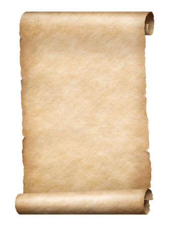 Parchment scrollの写真素材