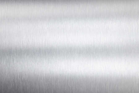 brushed metal plaque for backgroundの写真素材