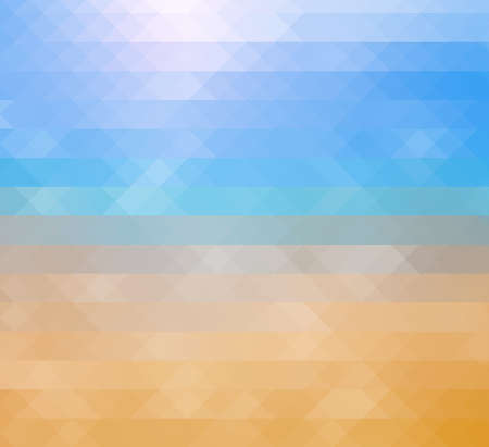 ocean beach abstract mosaic backgroundの写真素材