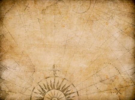 medieval old nautical map background