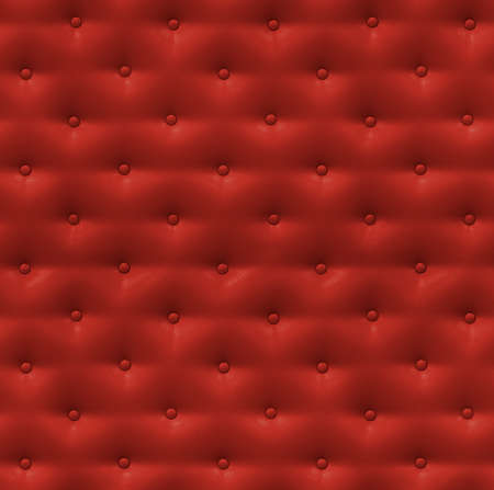Red or brown leather seamless pattern with buttonsの写真素材